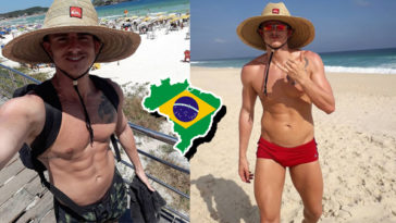 O carioca MARCOS CORREIA de sunga vai te deixar louco